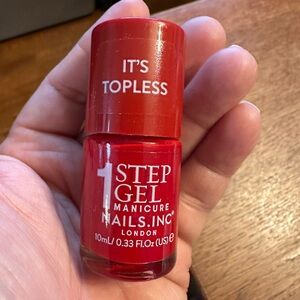 Nails Inc Red Gel Nail Polish